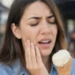 Tooth sensitivity while eating cold ice cream